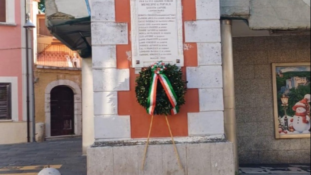 Rotondi 25 Aprile, il Sindaco Finelli: «Un errore umano, ma il rispetto resta» - 