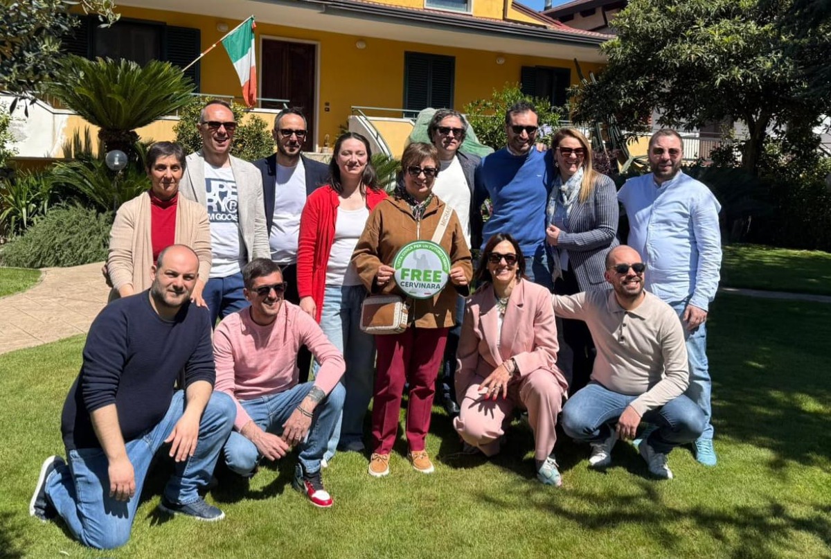 Free Cervinara inaugura il comitato elettorale per Anna Marro - 