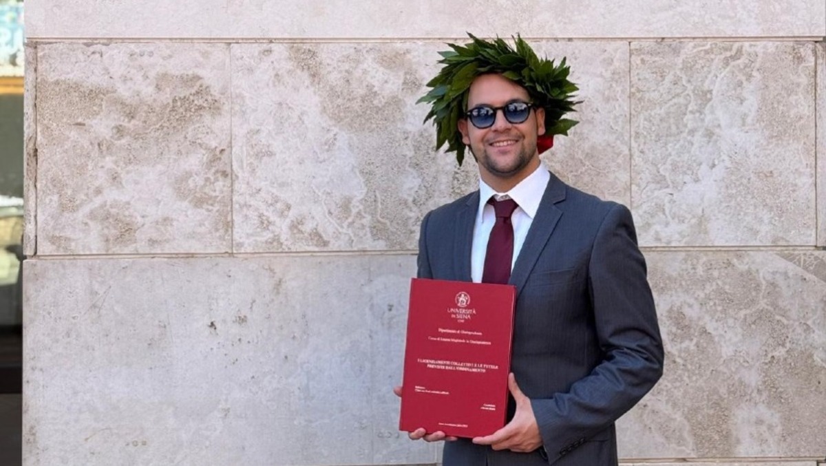 Traguardo d'eccellenza per Alfredo Bosco: è Laureato in Giurisprudenza - 