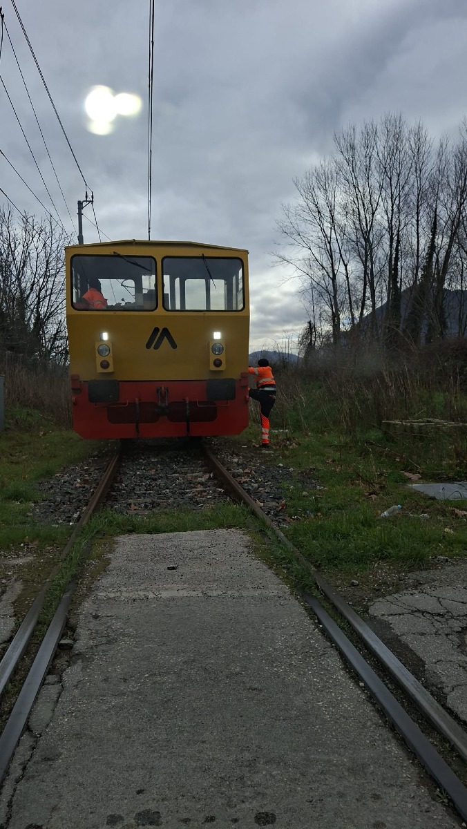 Ferrovia lavori in corso a Tre Ponti