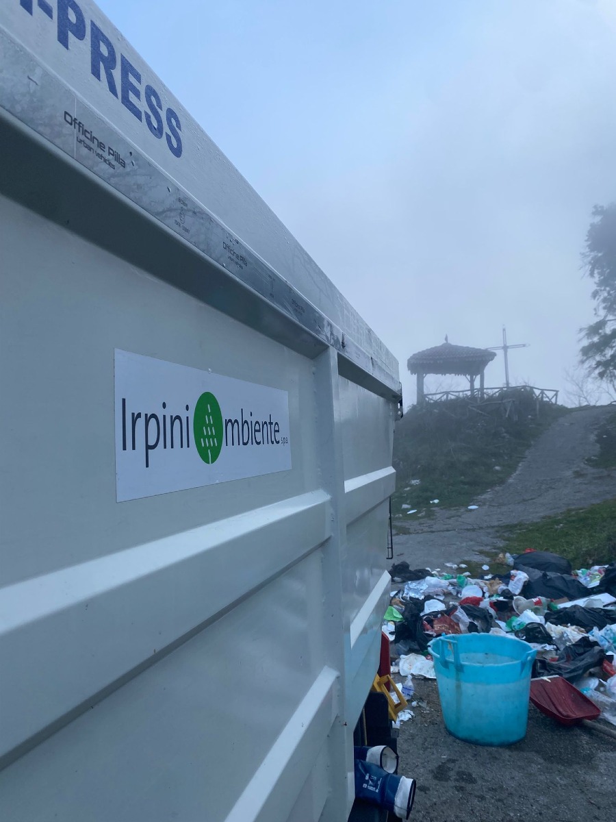 Cervinara Località Coppola Rimozione Rifiuti Pasquetta 2026