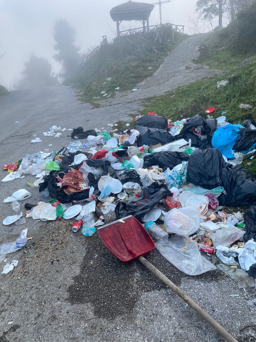 Cervinara Località Coppola Rimozione Rifiuti Pasquetta 2026