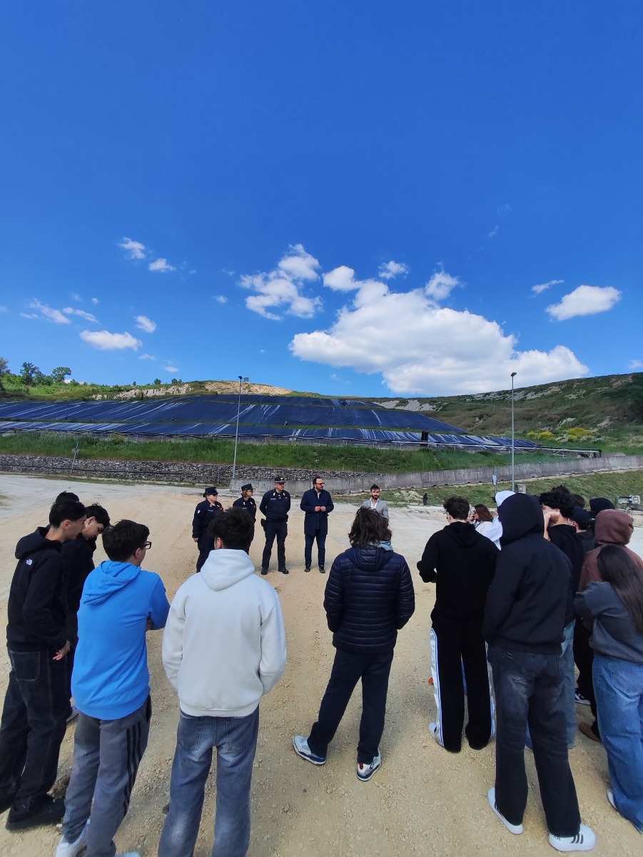 Fermi Montesarchio Droni ispezione Discarica