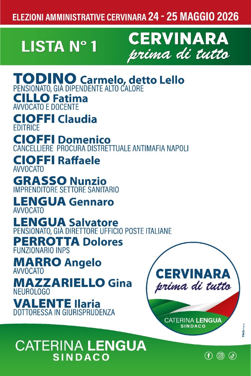 Cervinara Prima di tutto