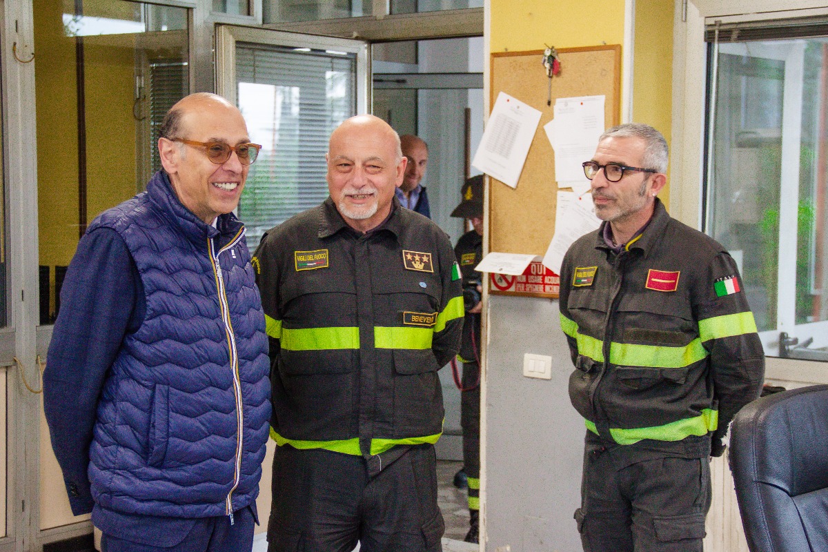 Sicurezza nel Sannio: Errico a confronto con i Vigili del Fuoco - 