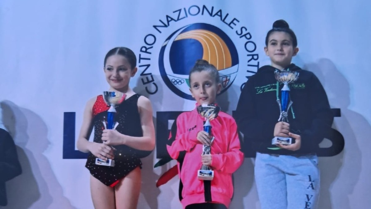 Giorgia Votino di Montesarchio trionfa ai Nazionali di ginnastica ritmica - 