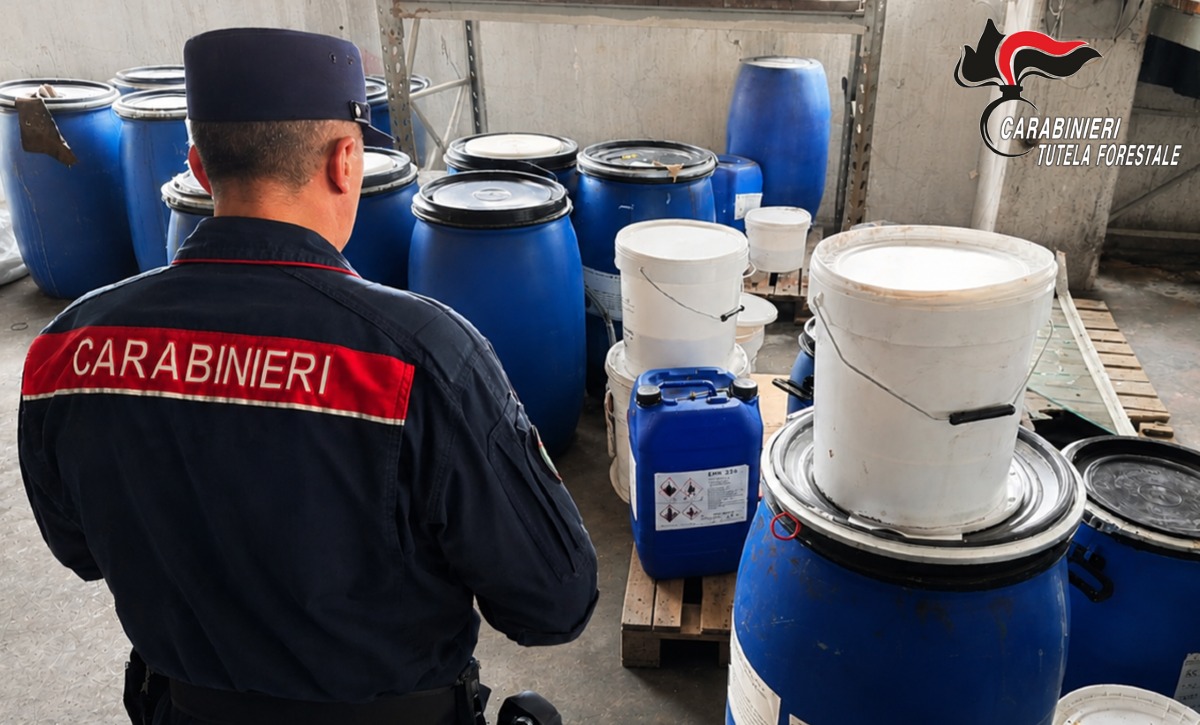 Inquinamento Sarno: sequestro e denunce in un opificio di Serino - 