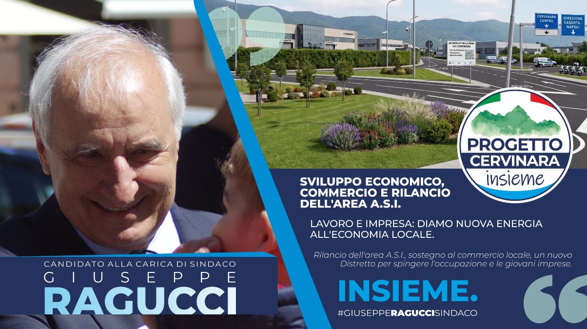 Progetto Cervinara Insieme: la ricetta di Giuseppe Ragucci per il lavoro - 