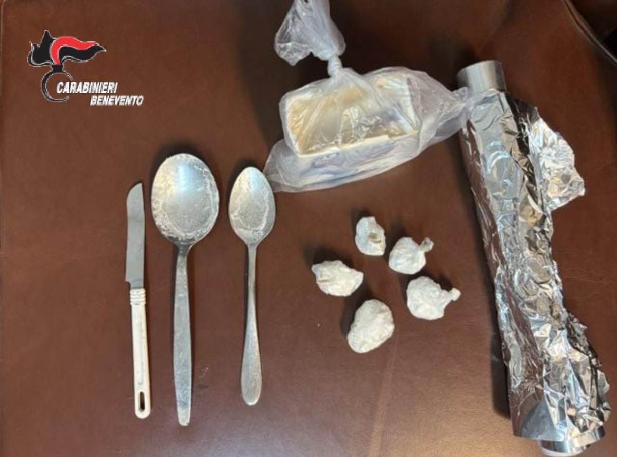 Valle Telesina: cinquantenne arrestato con 26 grammi di crack - 