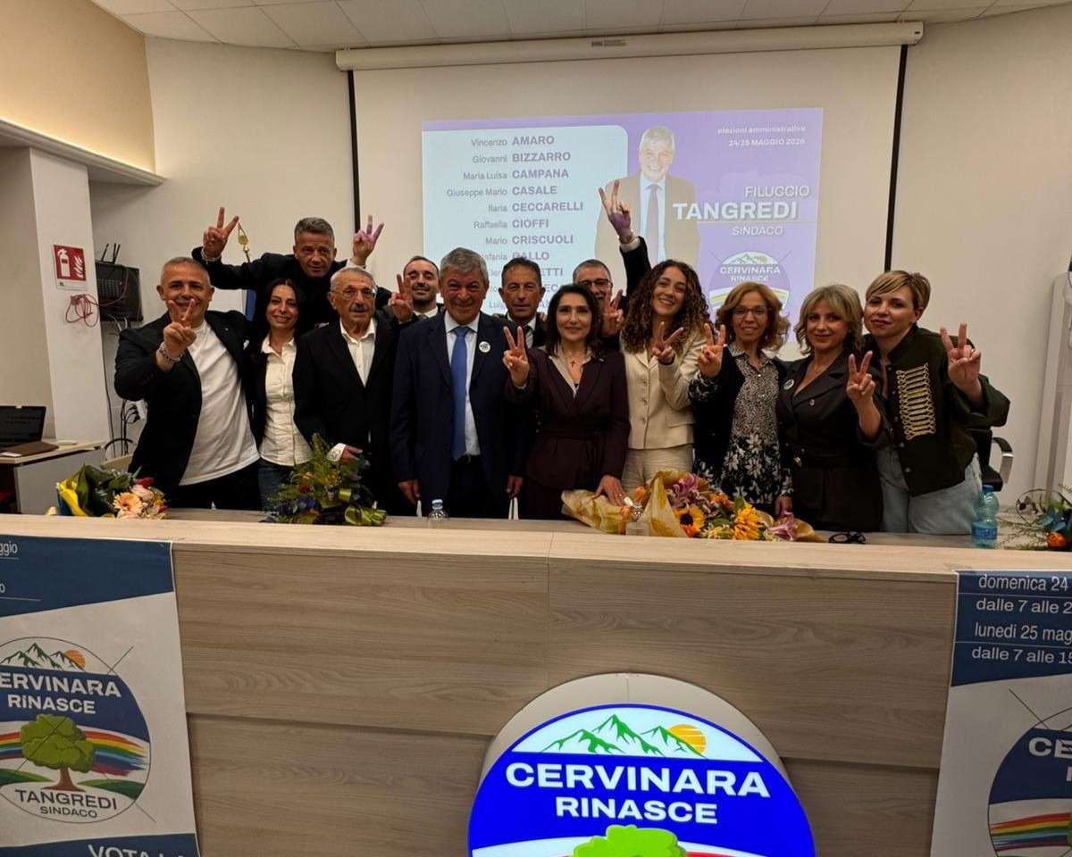 La squadra della lista 2 Cervinara rinasce: giovani, esperienza e voglia di futuro - 