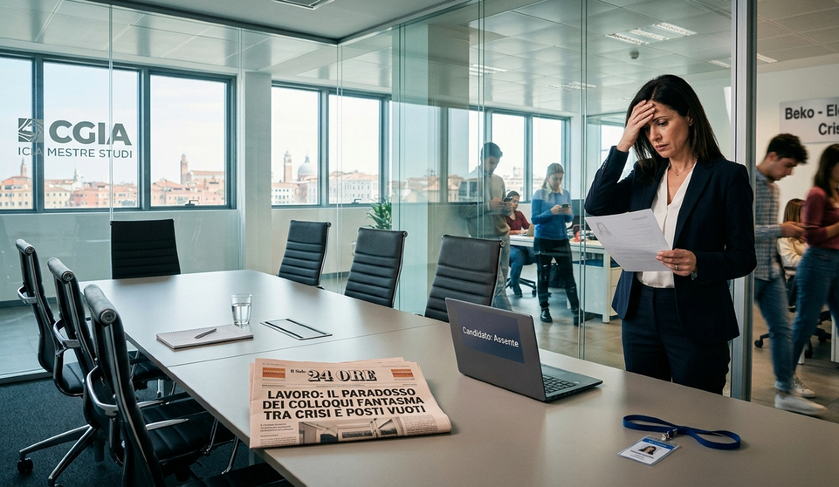 Lavoro, il paradosso dei colloqui fantasma tra crisi e posti vuoti - 