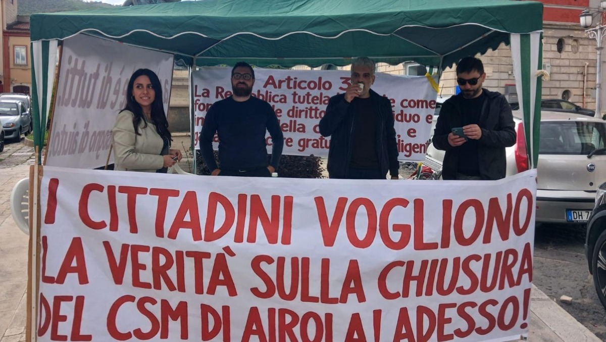 Airola, 250 firme per riaprire il Centro di Salute Mentale - 