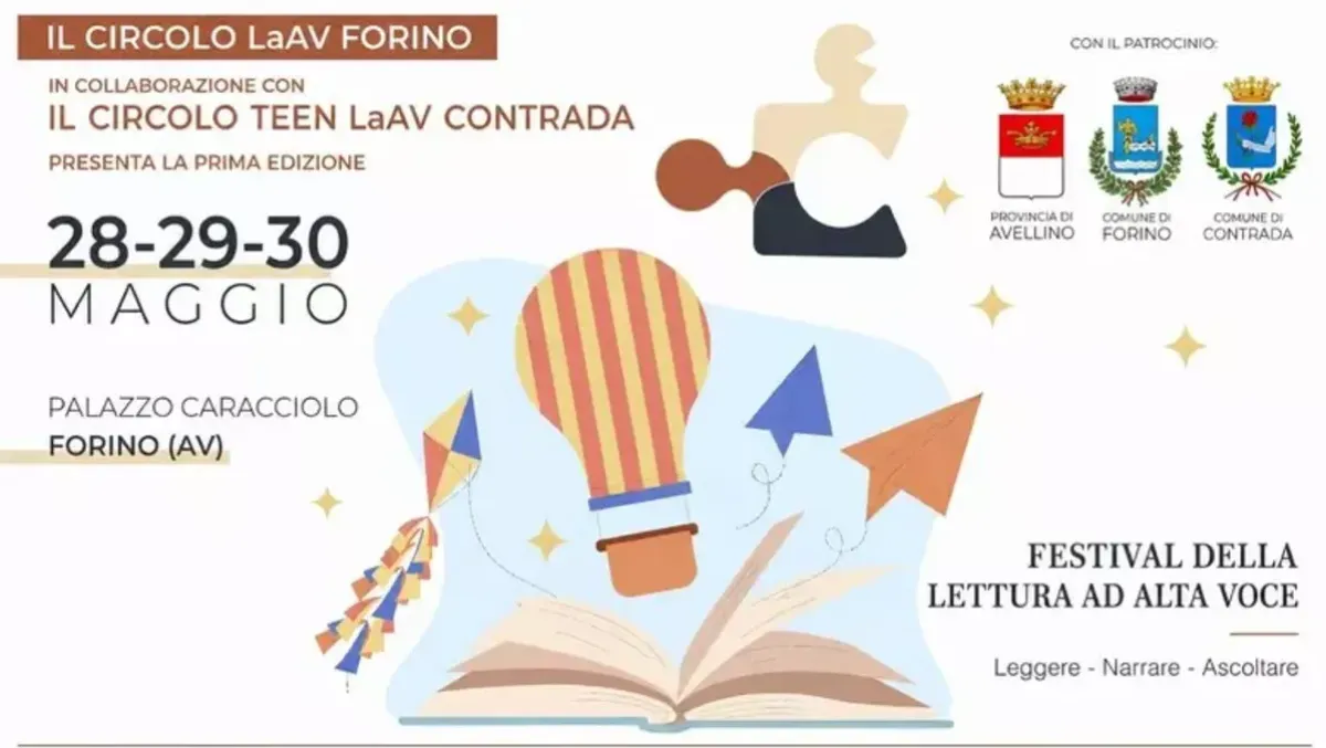 Irpinia, nasce il Festival della Lettura ad Alta Voce - 