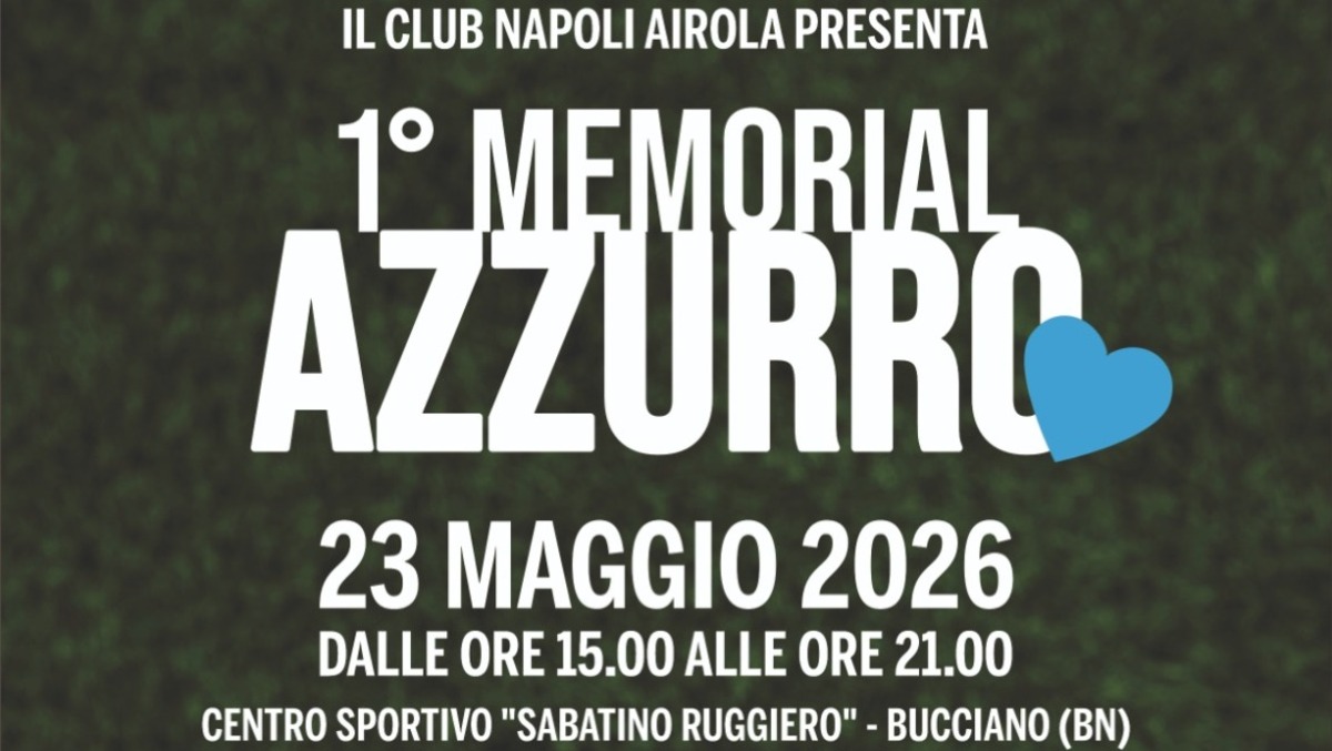 Calcio e solidarietà: a Bucciano il 1° Memorial Azzurro - 