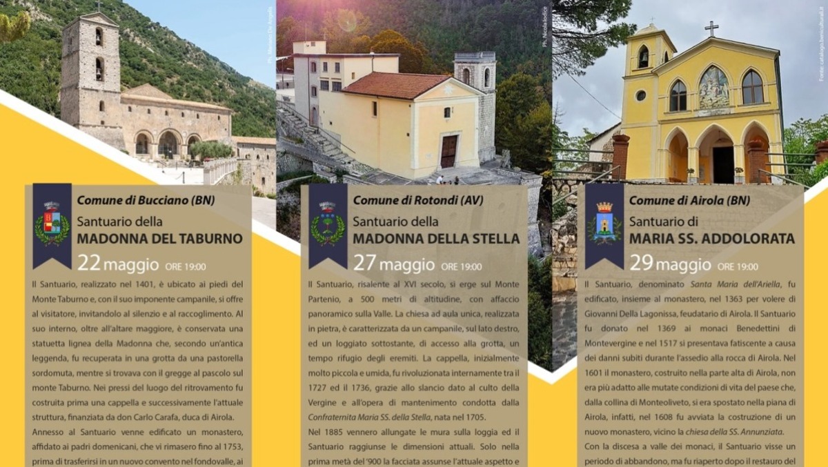 Note di bellezza: il Lombardi di Airola in tour nei santuari caudini - 