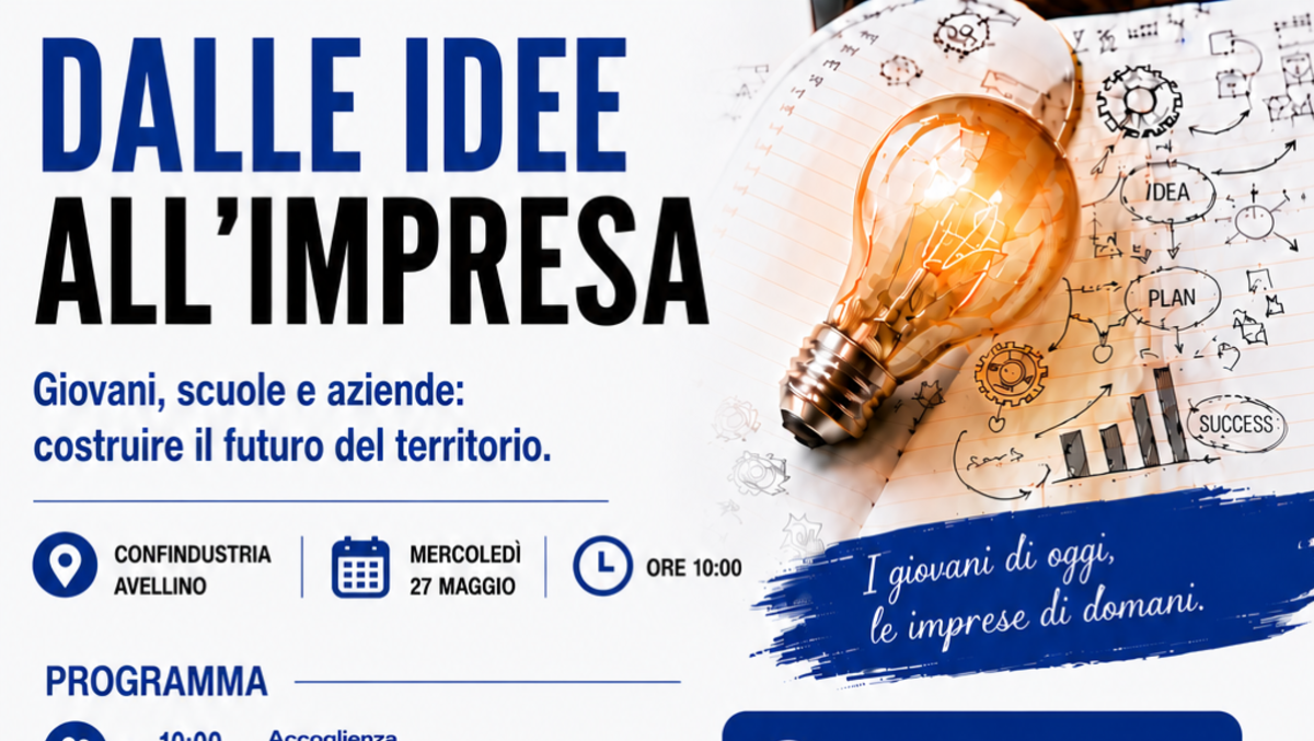 Dalle idee all’impresa: giovani e aziende insieme ad Avellino - 