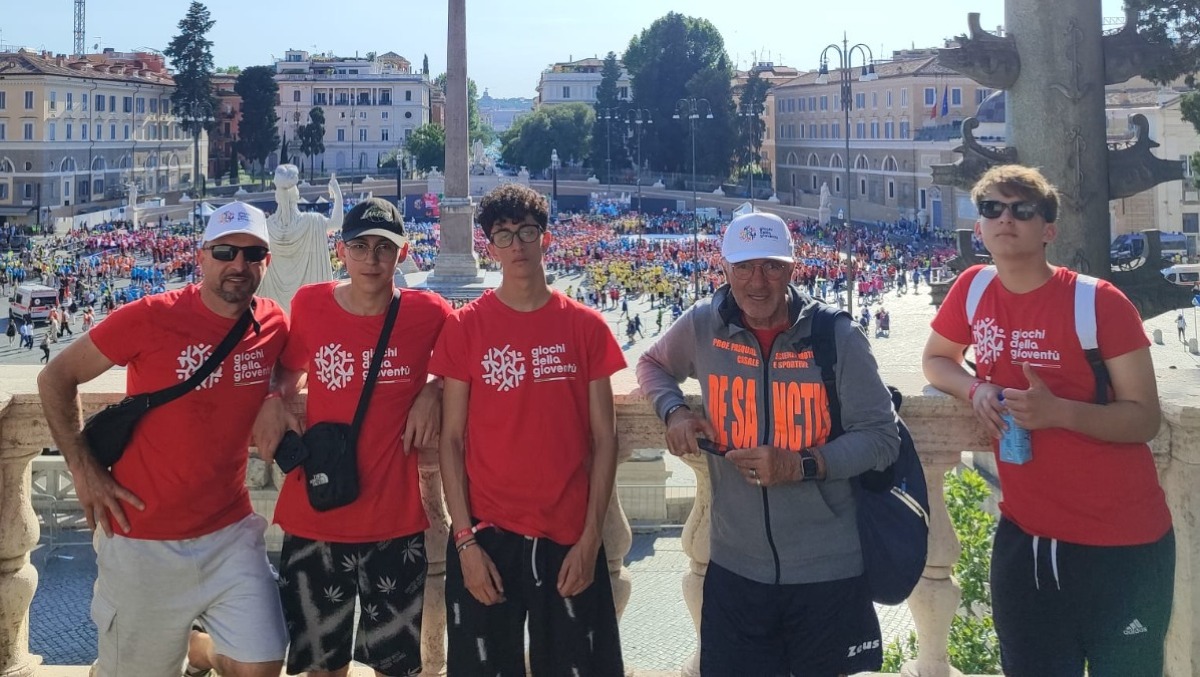 Cervinara. Il De Santis brilla a Roma nelle finali dei Giochi della Gioventù - 