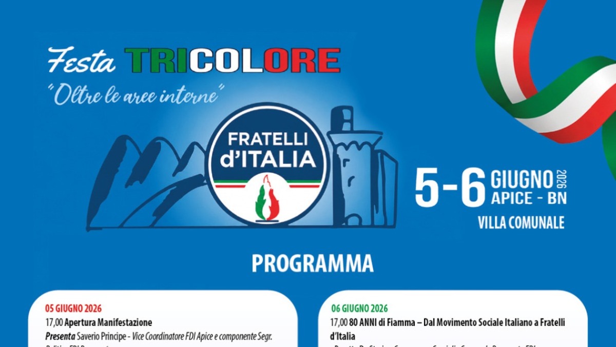 Apice, al via la Prima Festa Tricolore tra politica e sport - 