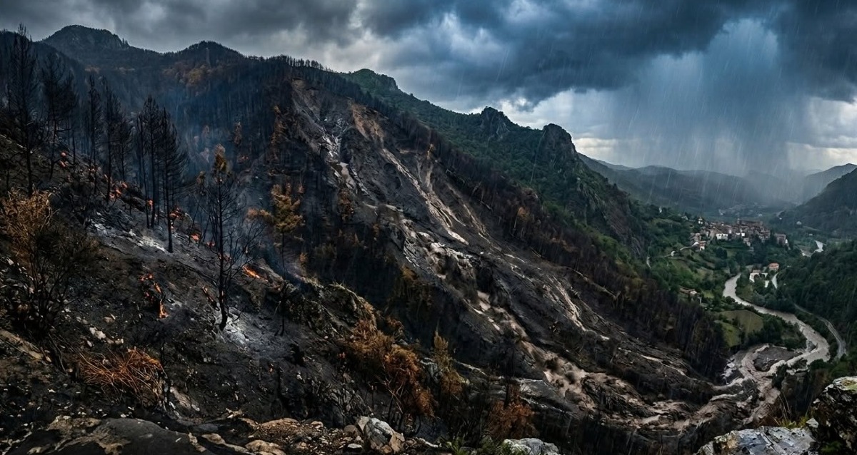 Il dopo incendio: quando la montagna diventa una minaccia - 