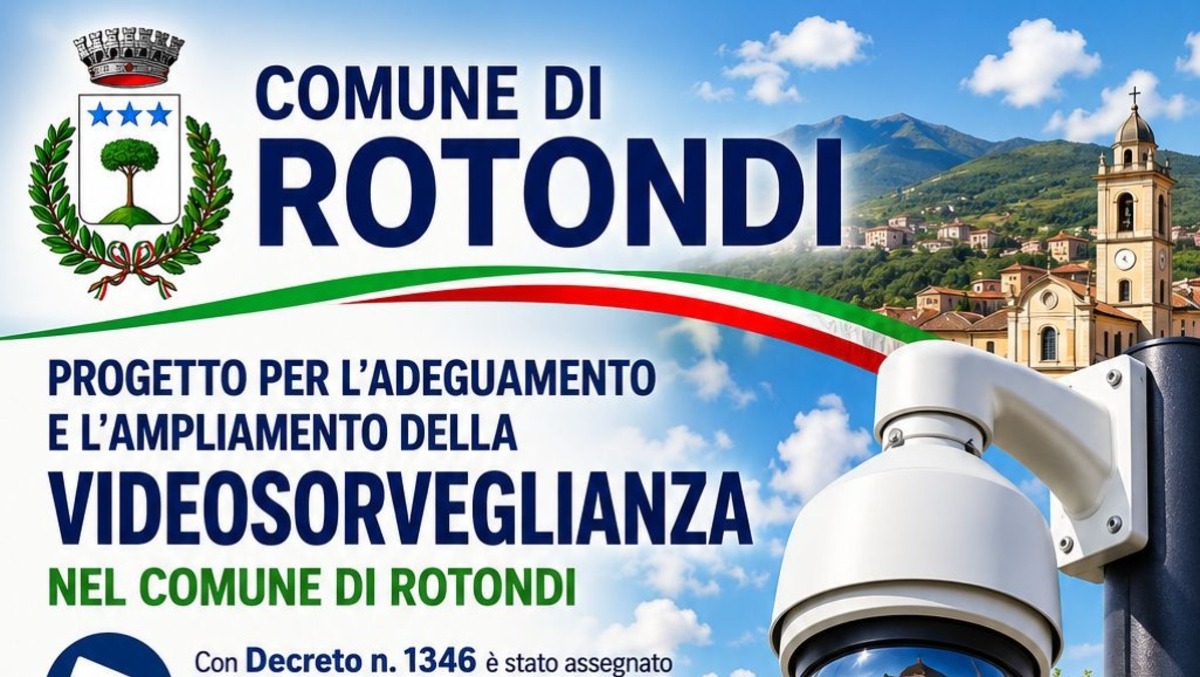 Rotondi più sicura: al via i lavori per la nuova videosorveglianza - 