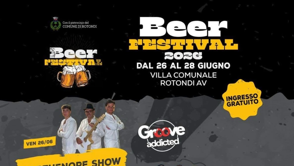 Rotondi si accende: torna il Beer Festival nella Villa Comunale - 
