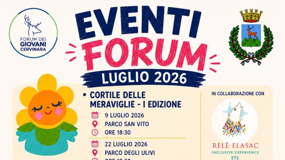 Luglio a Cervinara con il Forum Giovani: cultura, giochi e solidarietà - 