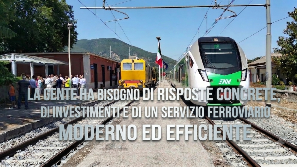 Treni, non passerelle: Errico (FI) attacca Eav sulla Ferrovia Valle Caudina. - 