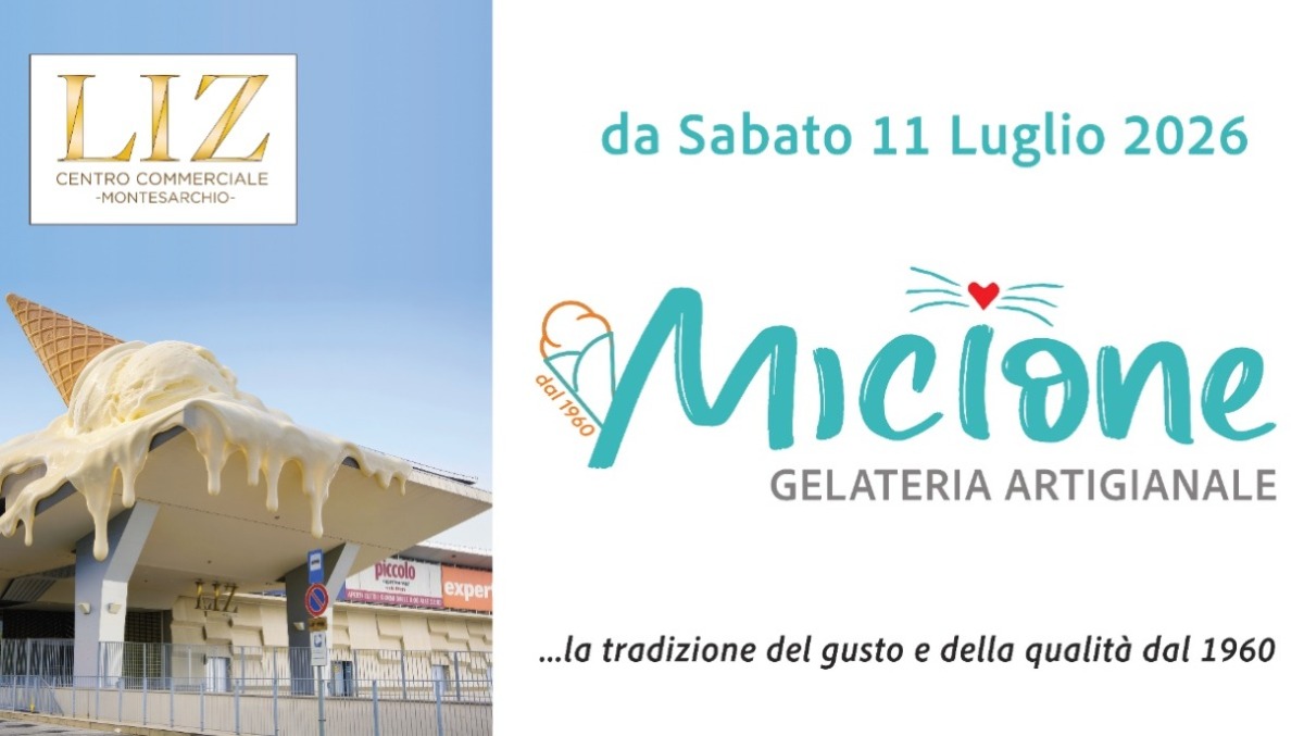 La Gelateria Micione apre al Liz Gallery di Montesarchio - 