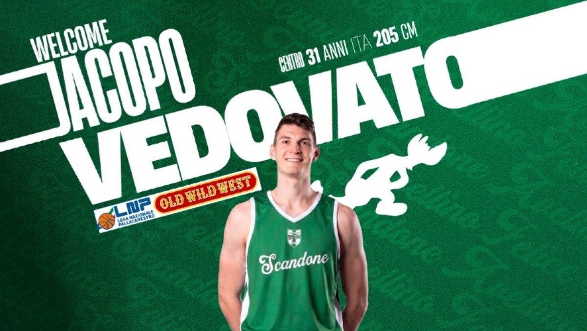 Colpo Scandone: sotto canestro arriva il gigante Jacopo Vedovato - 