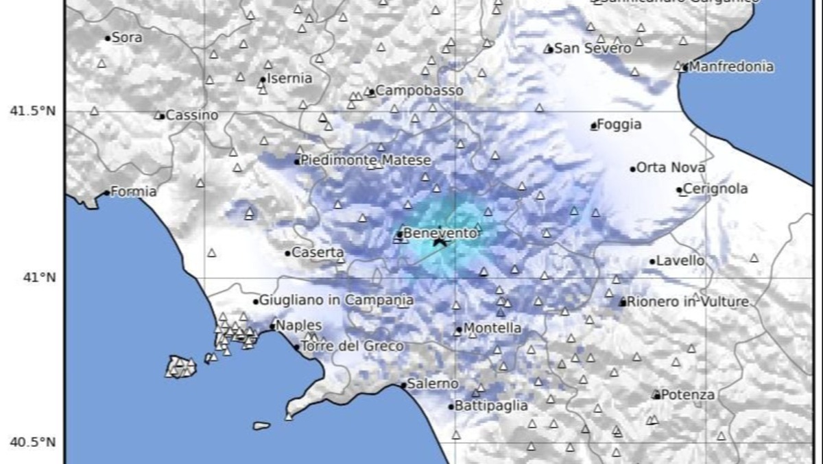 Terremoto ad Apice: scossa di magnitudo 3.3 sveglia il Sannio e l'Irpinia - 