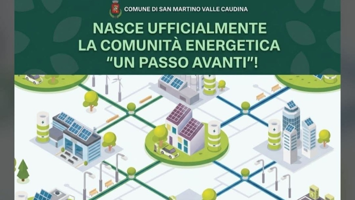 San Martino Valle Caudina: nasce la Comunità Energetica "Un passo avanti" - 