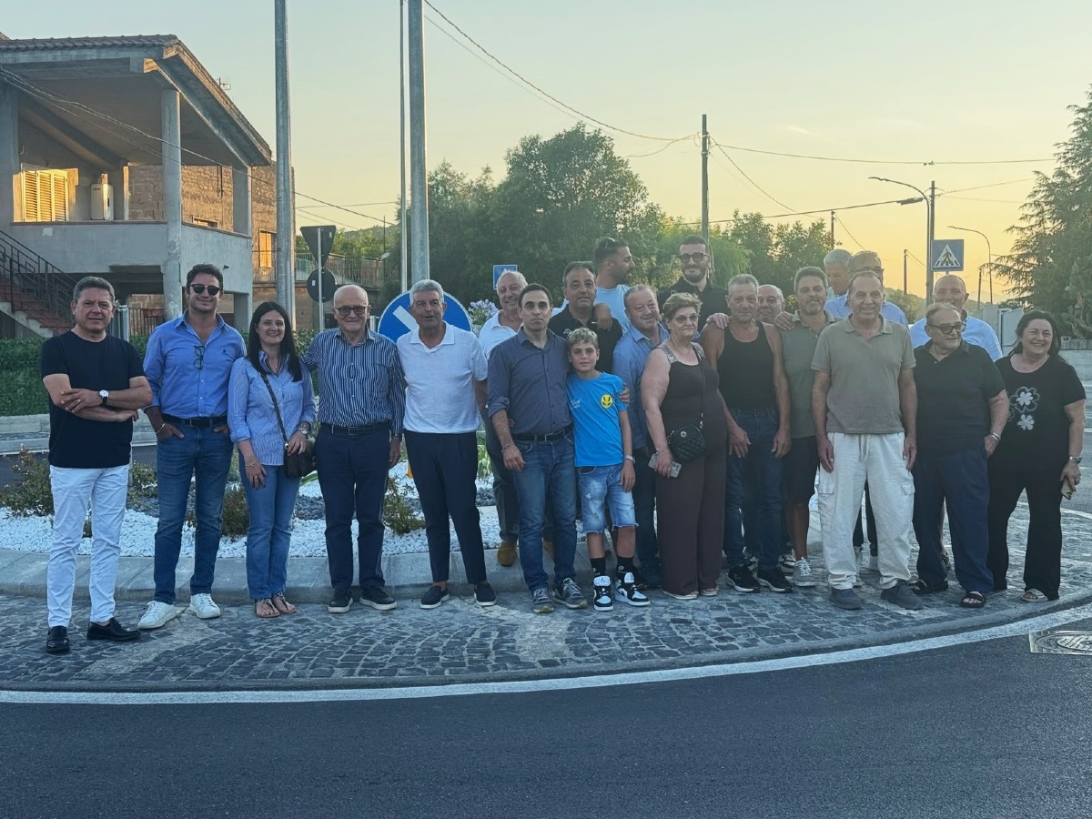 Castelvenere, sicurezza e sviluppo: inaugurata la rotatoria di San Tommaso - 