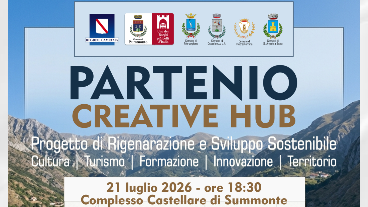 Al via il Partenio Creative Hub per rilanciare le aree interne - 