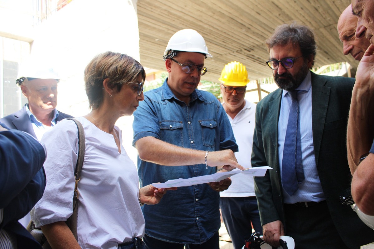 Avellino, al via il sopralluogo al Campus Dante Alighieri: la scuola del futuro prende forma - 