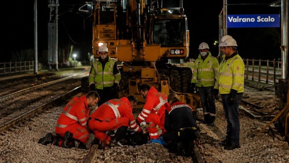 Tragedia a Vairano Scalo: operaio Rfi di 24 anni muore per un malore sul cantiere - 