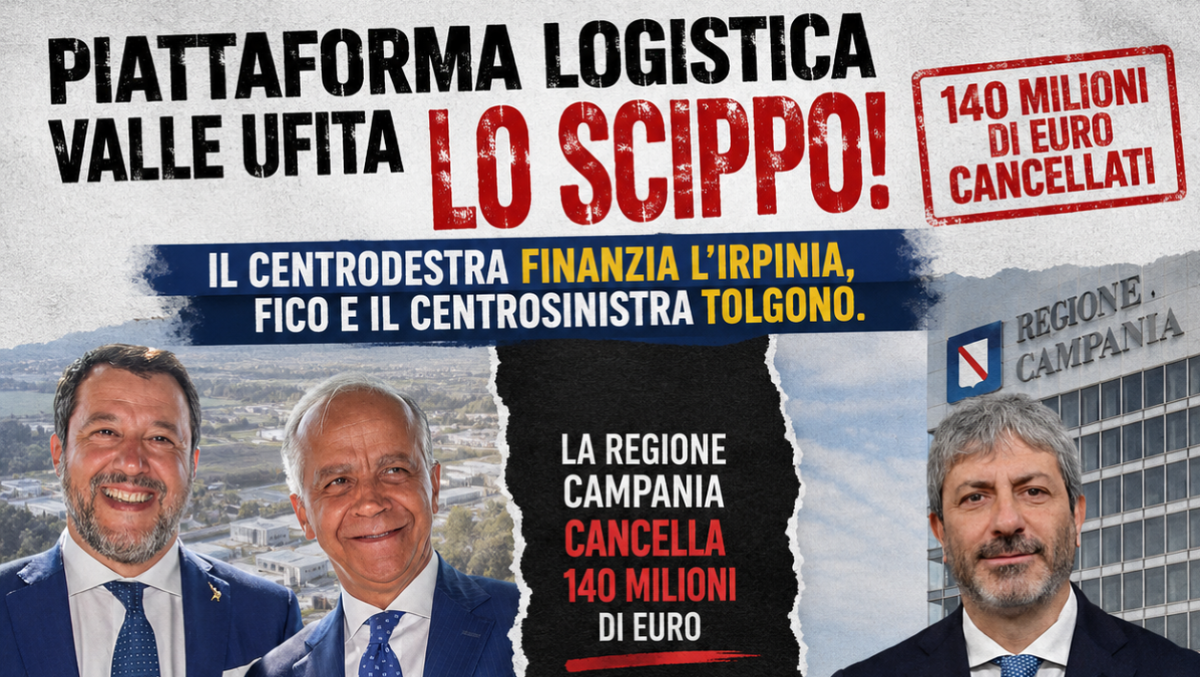 Valle Ufita e Stazione Hirpinia: l'intricata vicenda dei 140 milioni scomparsi - 