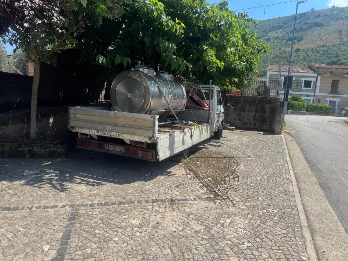 Emergenza acqua a Sant’Agata de’ Goti: pronte le autobotti per i cittadini - 