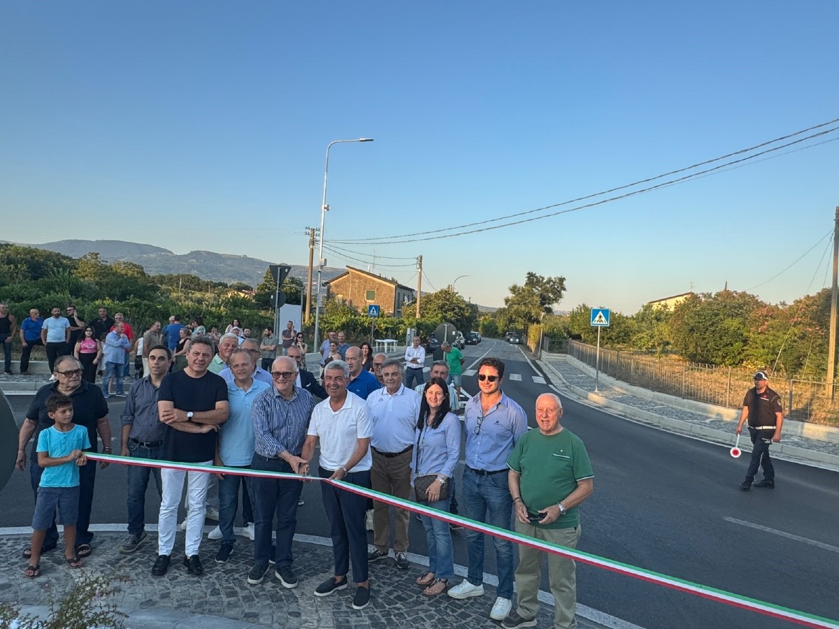 Castelvenere inaugurata rotatoria