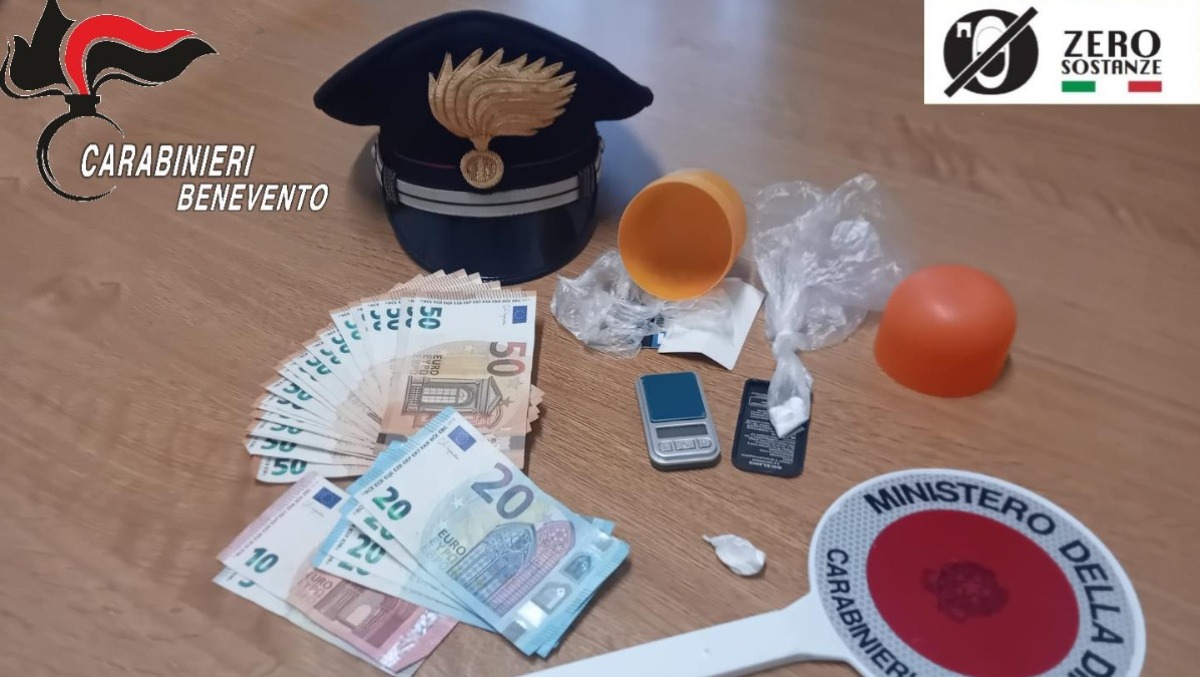 Cocaina nella lavatrice: i Carabinieri incastrano un 47enne ad Apice - 
