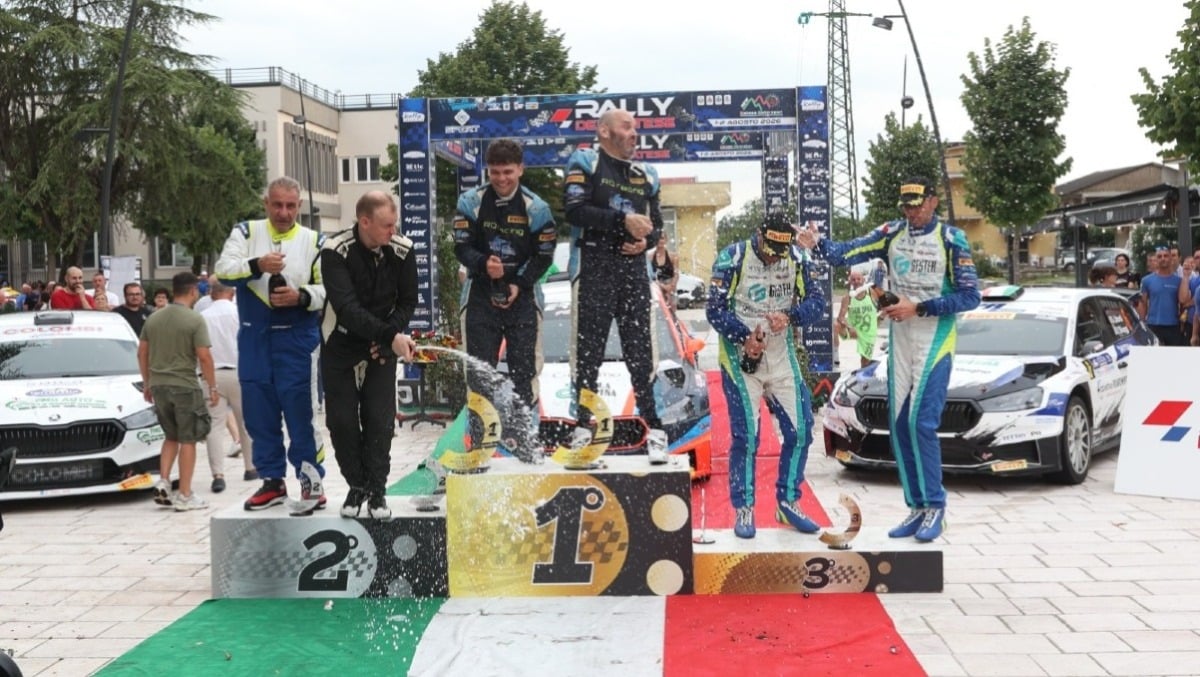 Tribuzio-Lotta trionfano al 13° Rally del Matese: festa finisce sotto la pioggia - 