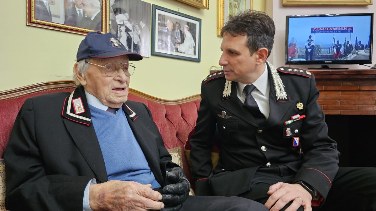 L'Arma e la comunità di Montemiletto dicono addio a Pietro Sordillo il Carabiniere di 102 anni - 