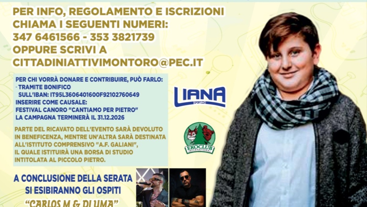 Canta la solidarietà: la musica unisce la comunità nel ricordo di Pietro - 