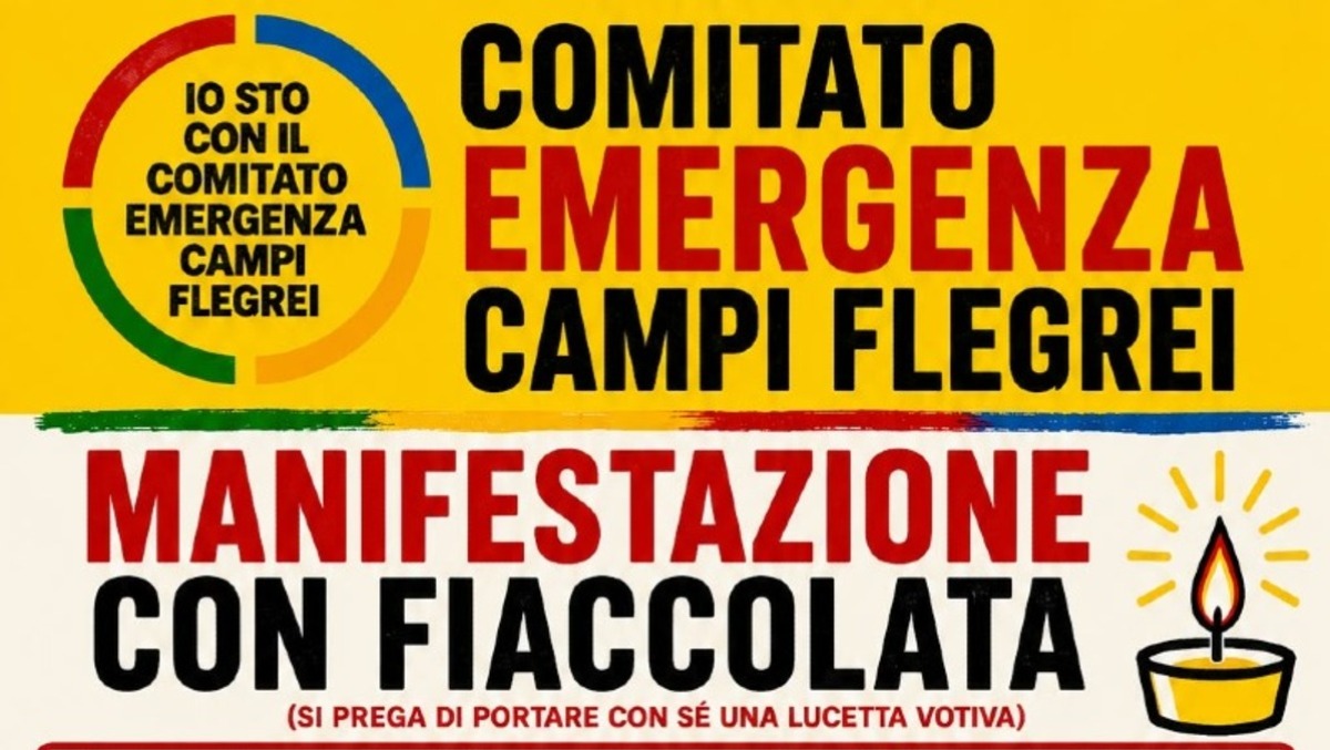 Campi Flegrei, la fiaccolata contro l’oscurità delle Istituzioni - 