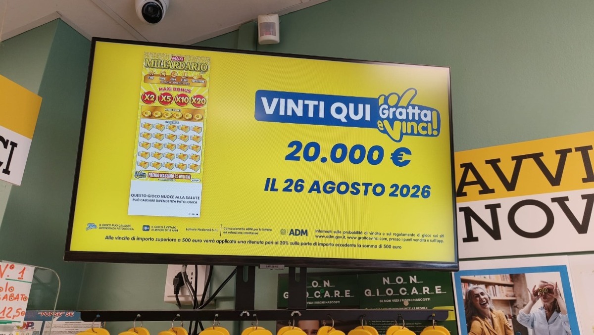 Monteforte I., la fortuna torna alla Ricevitoria Limone: vinti 20mila euro - 