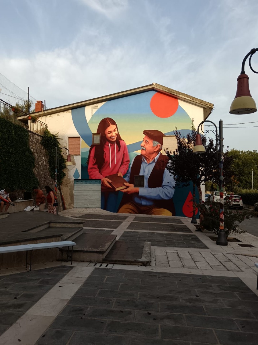 Roccabascerana Inaugurazione Murales