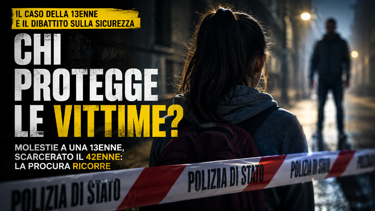 Molestie a una 13enne, scarcerato il 42enne: chi tutela davvero la vittima? - 