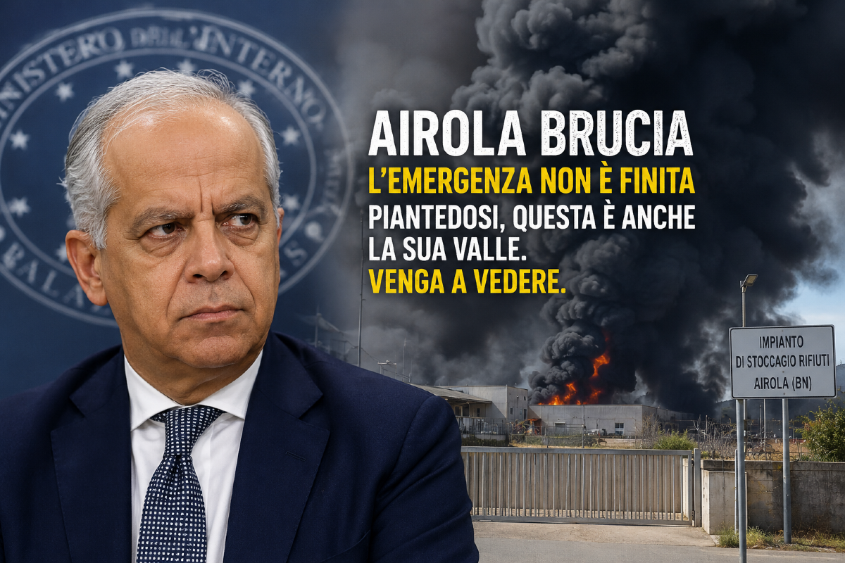 Ministro Piantedosi, questa è anche la sua Valle: ad Airola l’emergenza non è finita - 