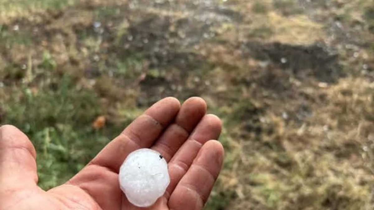 Maltempo: Violenta grandinata a Montemiletto, Taurasi, Mirabella Eclano e Grottaminarda.  - 