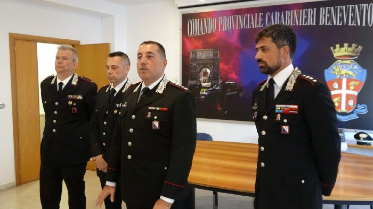 Carabinieri, nuovi incarichi nel Comando provinciale di Benevento - 