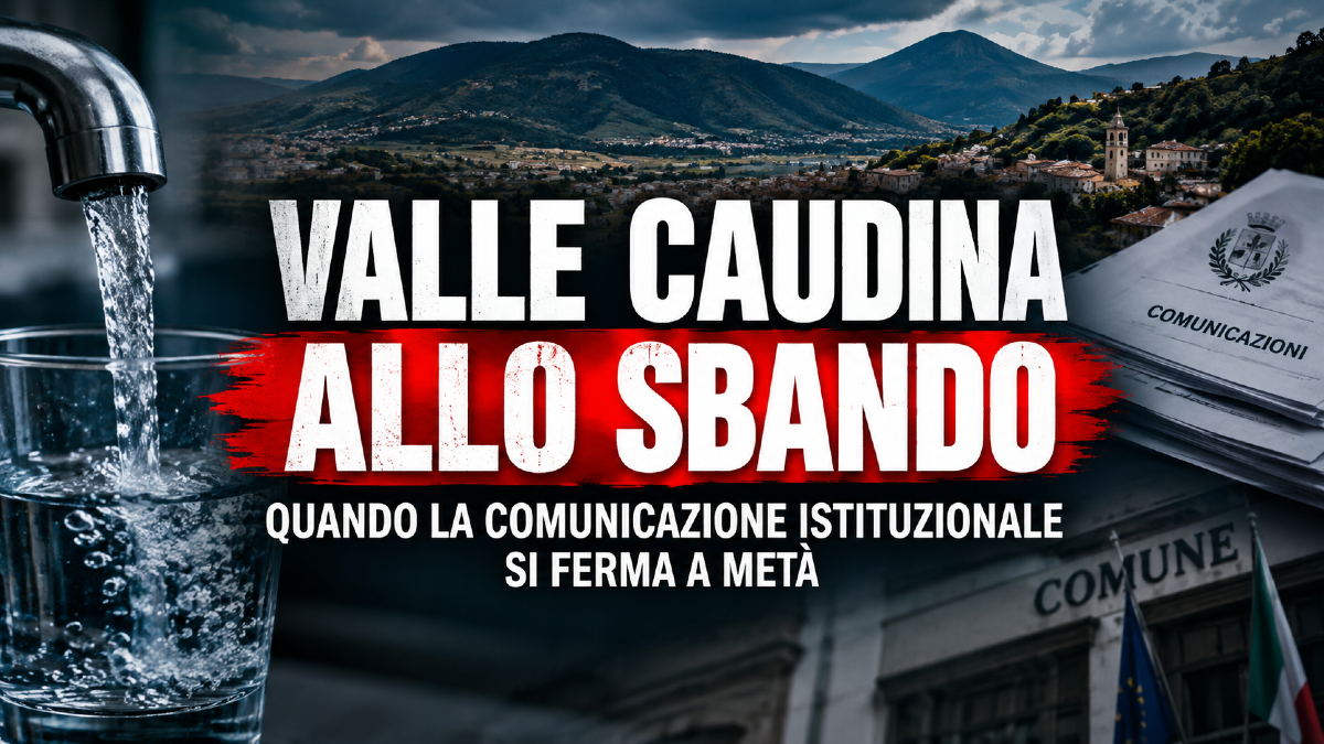 Valle Caudina allo sbando: quando la comunicazione istituzionale arriva dopo 48 ore - 